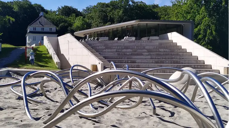 Legeplads ved GeoCenter Møns Klint