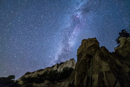 Dark Sky stjernehimmel med en lysende mælkevej af fotograf Per Rasmussen fra SydkystDanmark